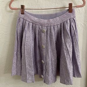 FOREVERCAN Women's Mini Knitted Sequence Skirt Size Medium